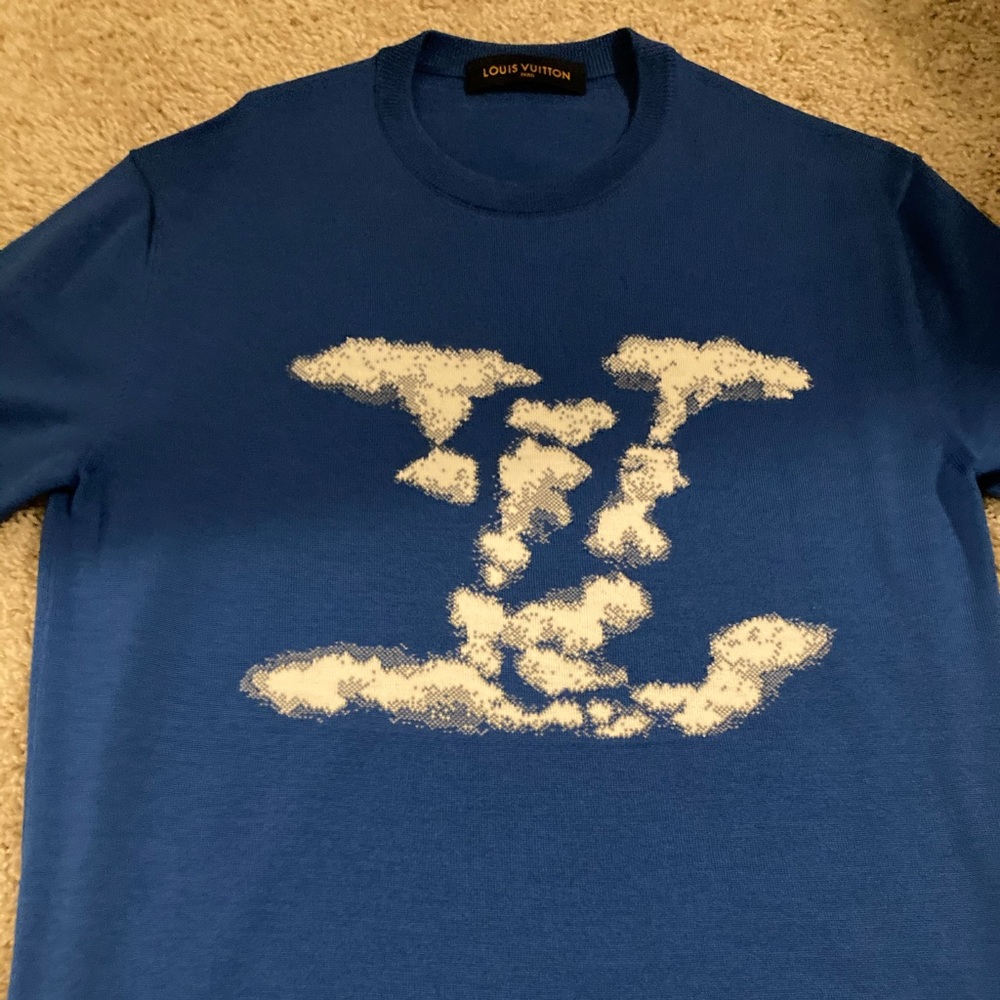 Louis Vuitton “ cloud jacquard t shirt”